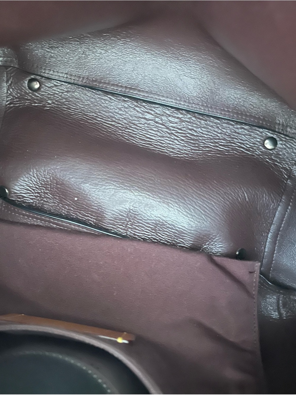 COACH Black Leather Shoulder Bag - Women's Classic Tote - Picture 5 of 8